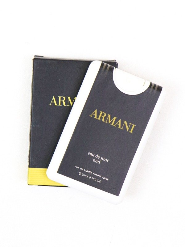 Affordable Armani Pocket Perfume for on-the-go freshness